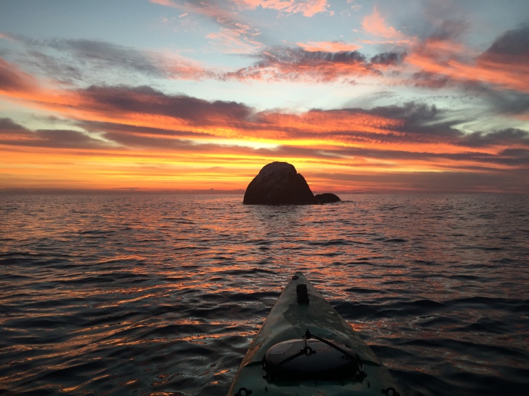 Matt catches this amazing sunrise in Lake Malawi